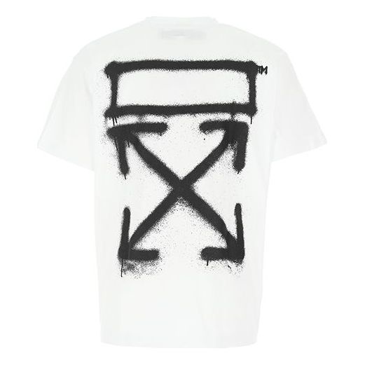Тениска Off-White Off-White Spray Painting Arrows Sketch Oversize T-Shirt Бяло | OMAA038R201850150110