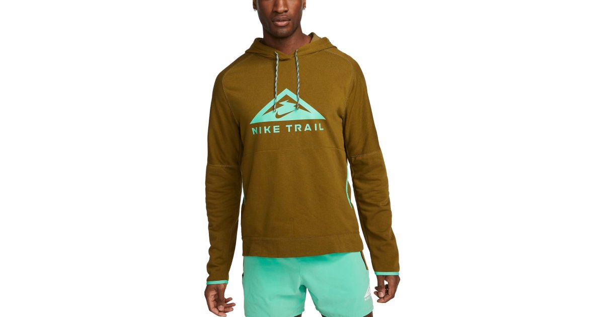 Суитчър Nike Trail Magic Hour Hoodie Зелено | dv9324-368, 1