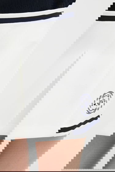 Пола Sporty & Rich Sporty & Rich Eden Crest Embroidered Mila Mini Skirt Бяло | SK01160666WH50, 3