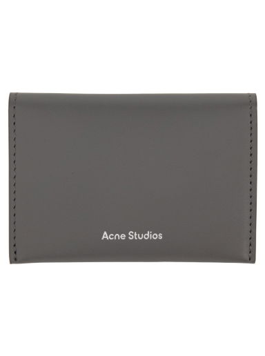 Портфейл Acne Studios Folded Card Holder Сиво | CG0099-