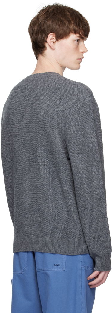 Пуловер A.P.C. A.P.C. Thomas Knit Sweater Сиво | WVBCZ-H23434, 2