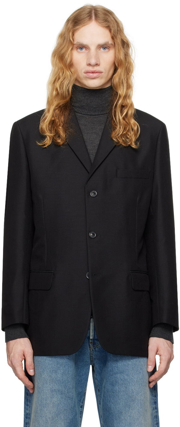 Яке Maison Margiela Single-Breasted Blazer Черно | S50BN0528 S49892, 0