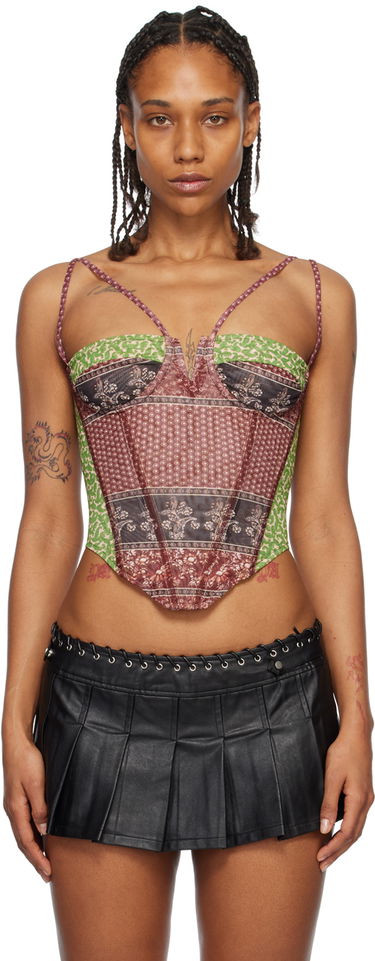 Сутиен Miaou Miaou Aphex Print Corset Многоцветен | 7046PM1PNP, 0