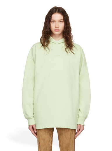 Суитчър Acne Studios Bonded Hoodie Зелено | AI0083-