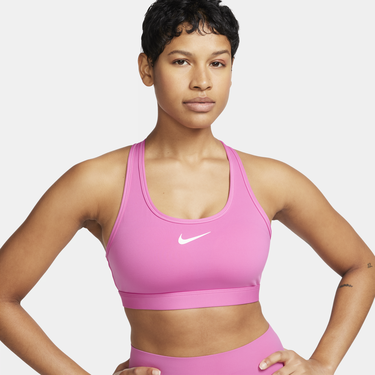 Сутиен Nike Swoosh Medium Support Padded Sports Bra Розово | DX6821-675, 0