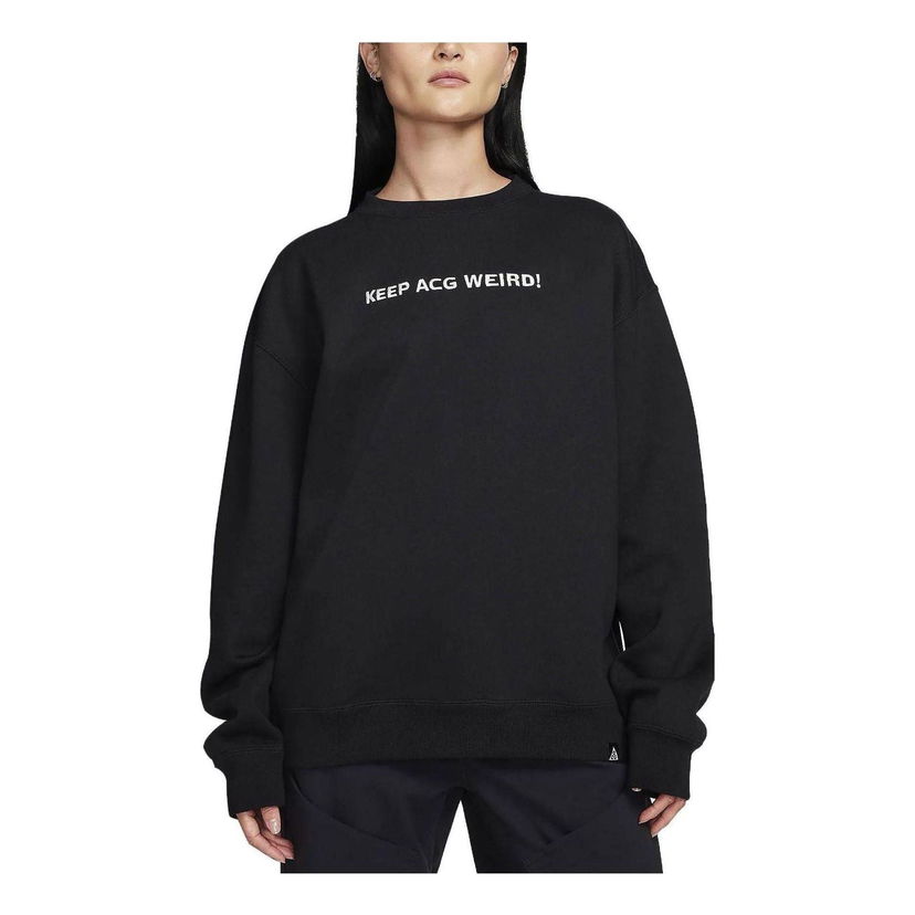 Пуловер Nike ACG ACG Fleece Crew Черно | FD9850-010