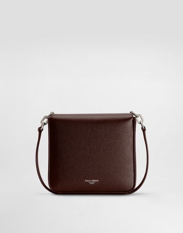 Чанта през рамо Dolce & Gabbana Dolce & Gabbana Deerskin Crossbody Bag Кафяво | BM2445A803480308, 3