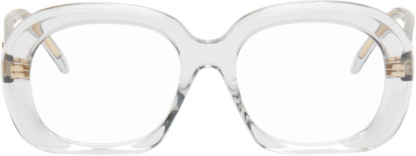 Слънчеви очила Loewe Curvy Transparent Glasses Сиво | LW50056I@52020 192337138546