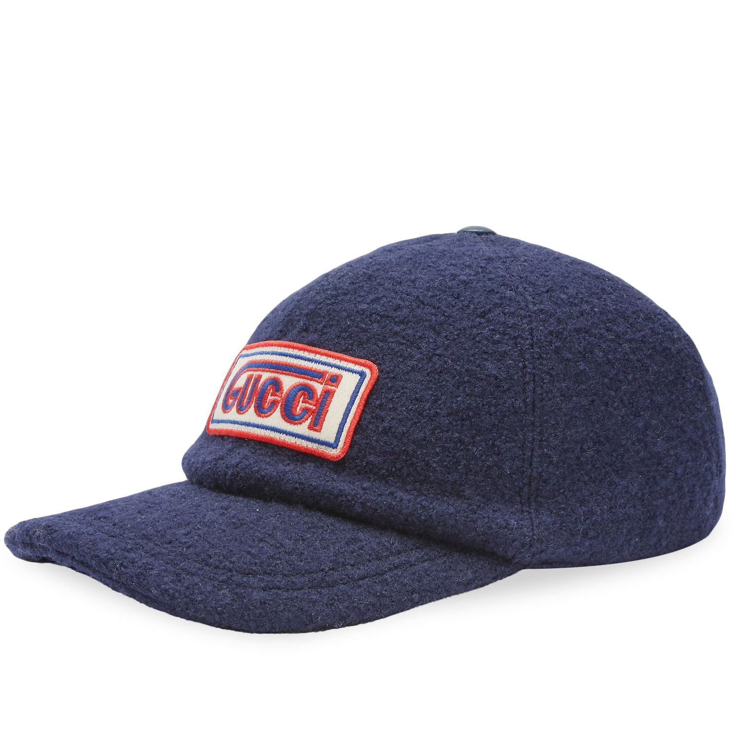 Шапка с козирка Gucci Patch Baseball Cap Тъмно синьо | 757903-4HA4T-4068, 0