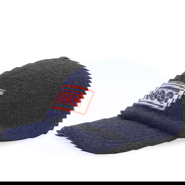 Шапка с козирка Gucci Patch Baseball Cap Тъмно синьо | 757903-4HA4T-4068, 0