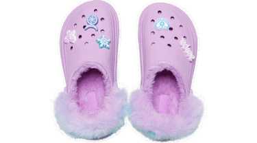 Кецове и обувки Crocs Stomp Lined Clogs Лилаво | 208688-90H, 0