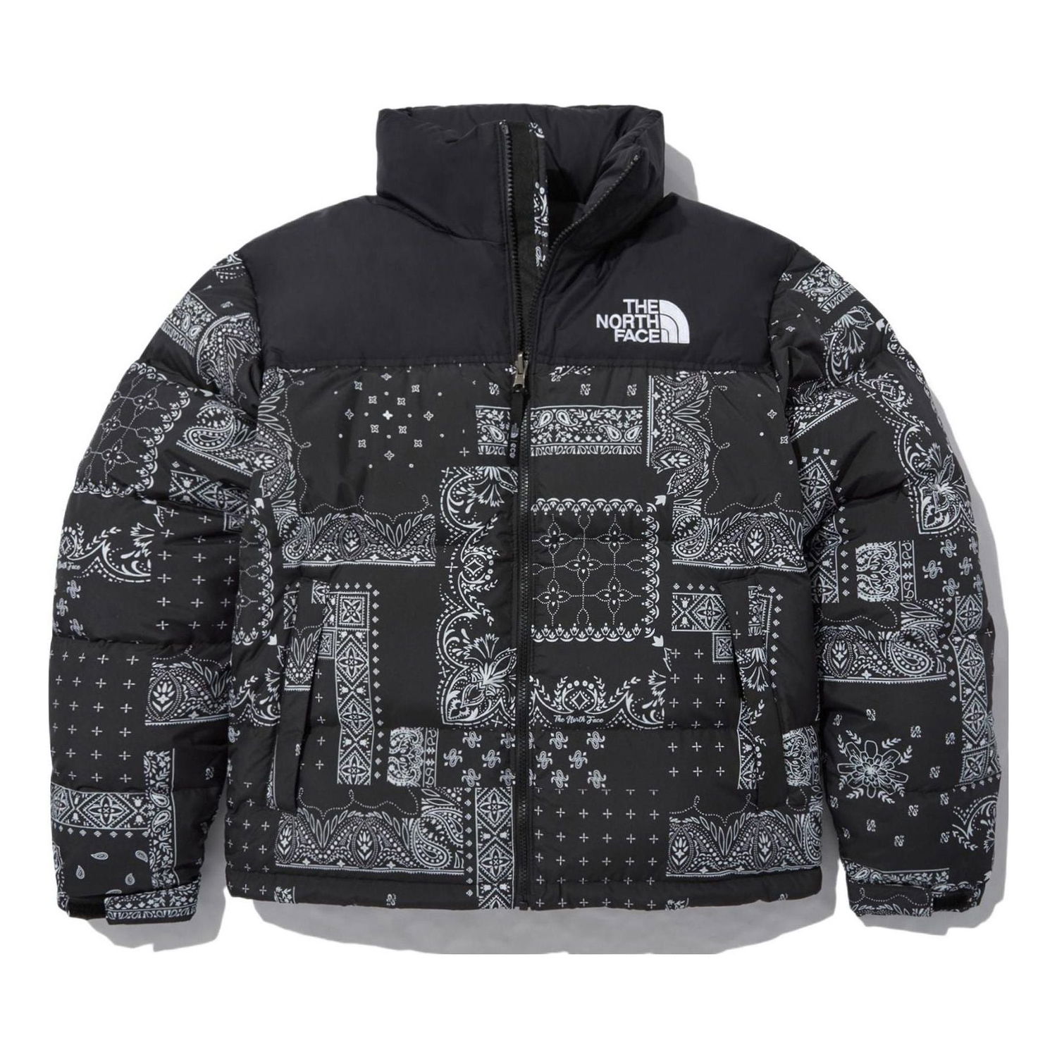 Пухо яке The North Face 1996 Patterned Puffer Jacket Черно | NJ1DN76F, 0