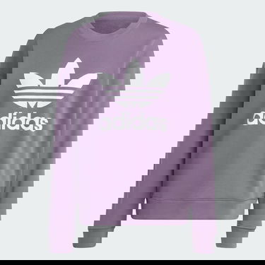 Суитчър adidas Performance Trefoil Crew Лилаво | IL3873, 4