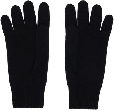 Ръкавици The Row The Row Leomarie Knit Gloves Черно | 10072-Y556, 1