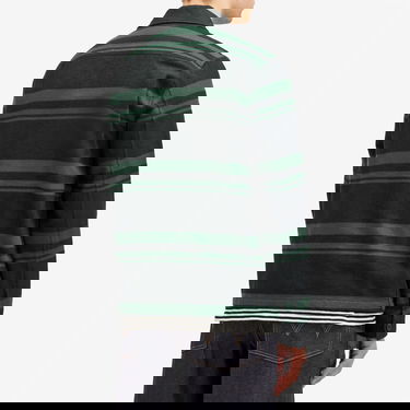 Риза Paul Smith Paul Smith Men's Long Sleeve Flannel Overshirt, Size Medium Зелено | M2R-118Z-N22201-38, 3