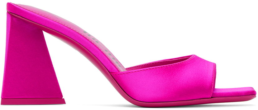 Облекло The Attico Attico Mini Devon Mules Розово | 241WS772 G001