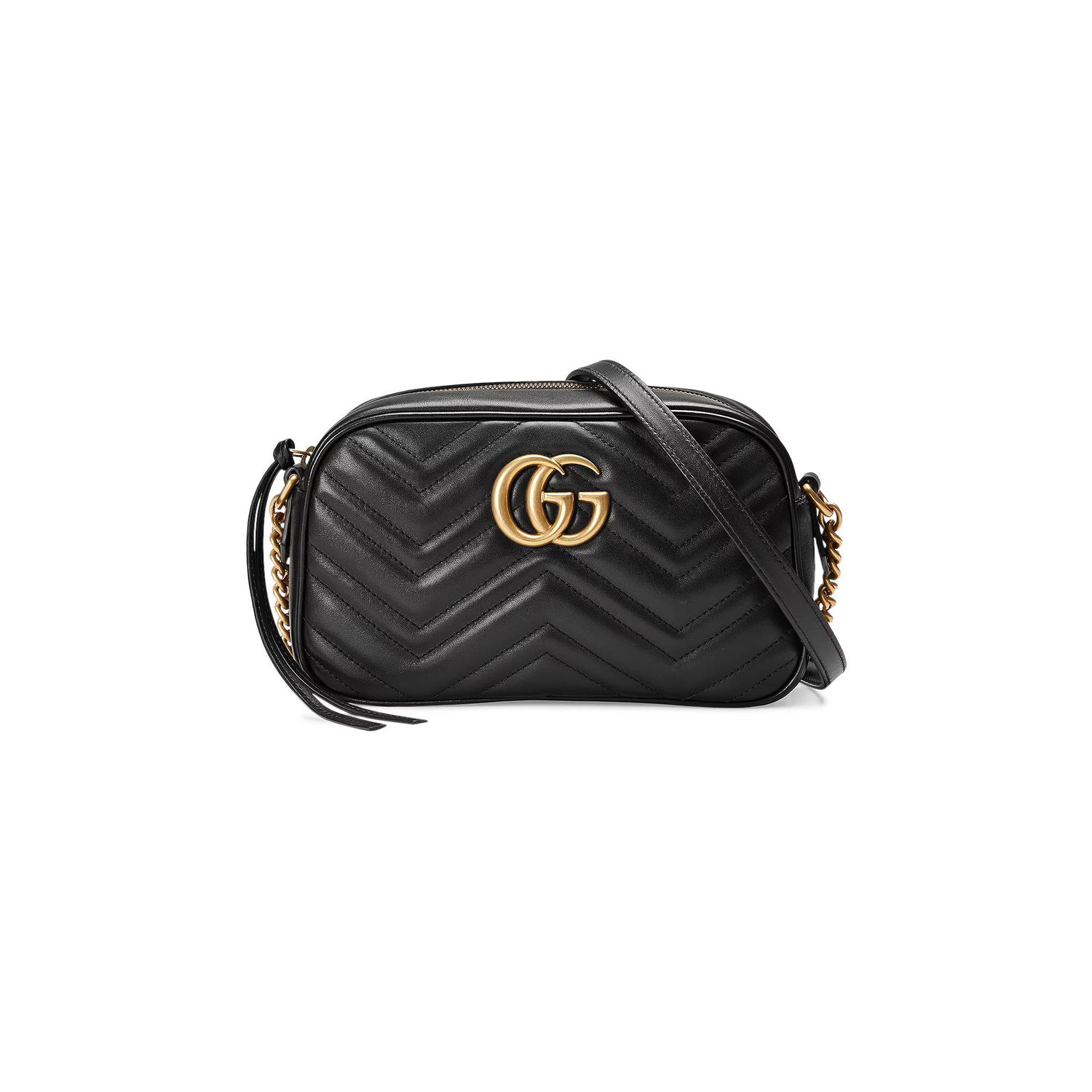 Дамска чанта Gucci Marmont Small Matelassé Bag Черно | 447632 DTD1T 1000, 1