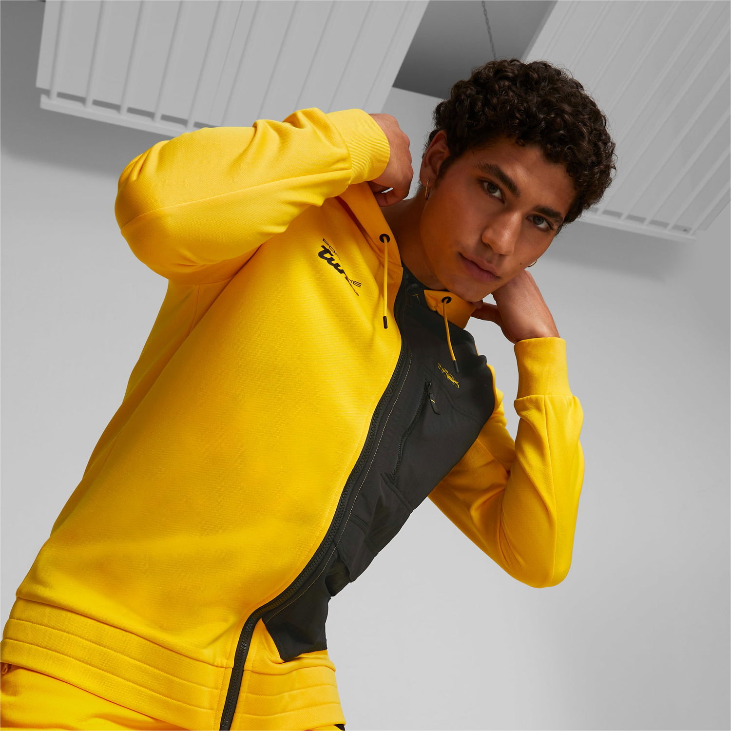 Яке Puma Porsche Legacy Hooded Motorsport Sweat Jacket Многоцветен | 534826_02, 1