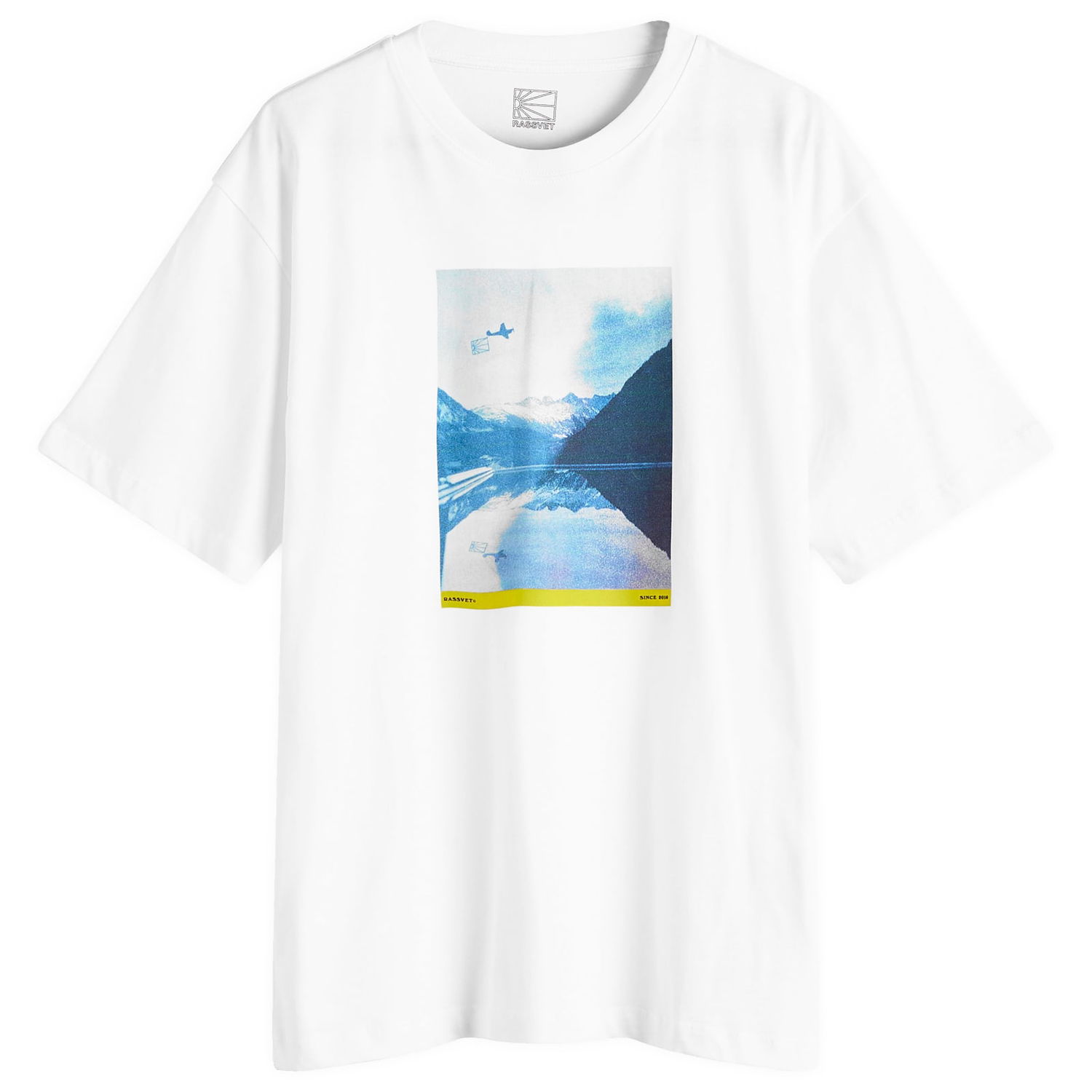 Тениска PACCBET View T-Shirt Бяло | PACC15T009-WHT, 0