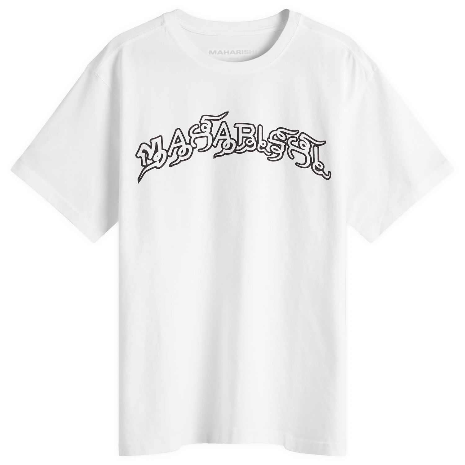 Тениска Maharishi Maharishi Muay Thai Graphic T-Shirt, Size Large Бяло | 1489-WHT, 0