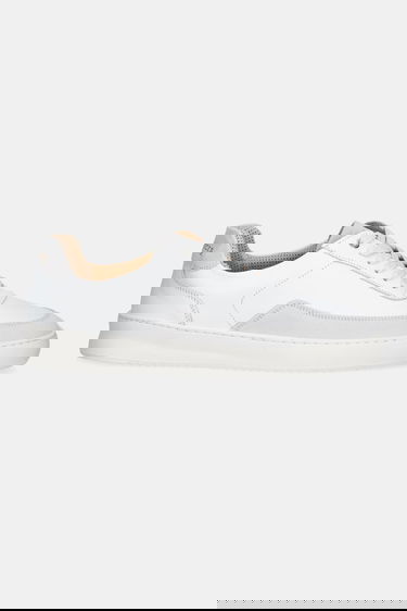 Кецове и обувки Filling Pieces Filling Pieces Mondo Squash Suede Бяло | 46733332035, 1