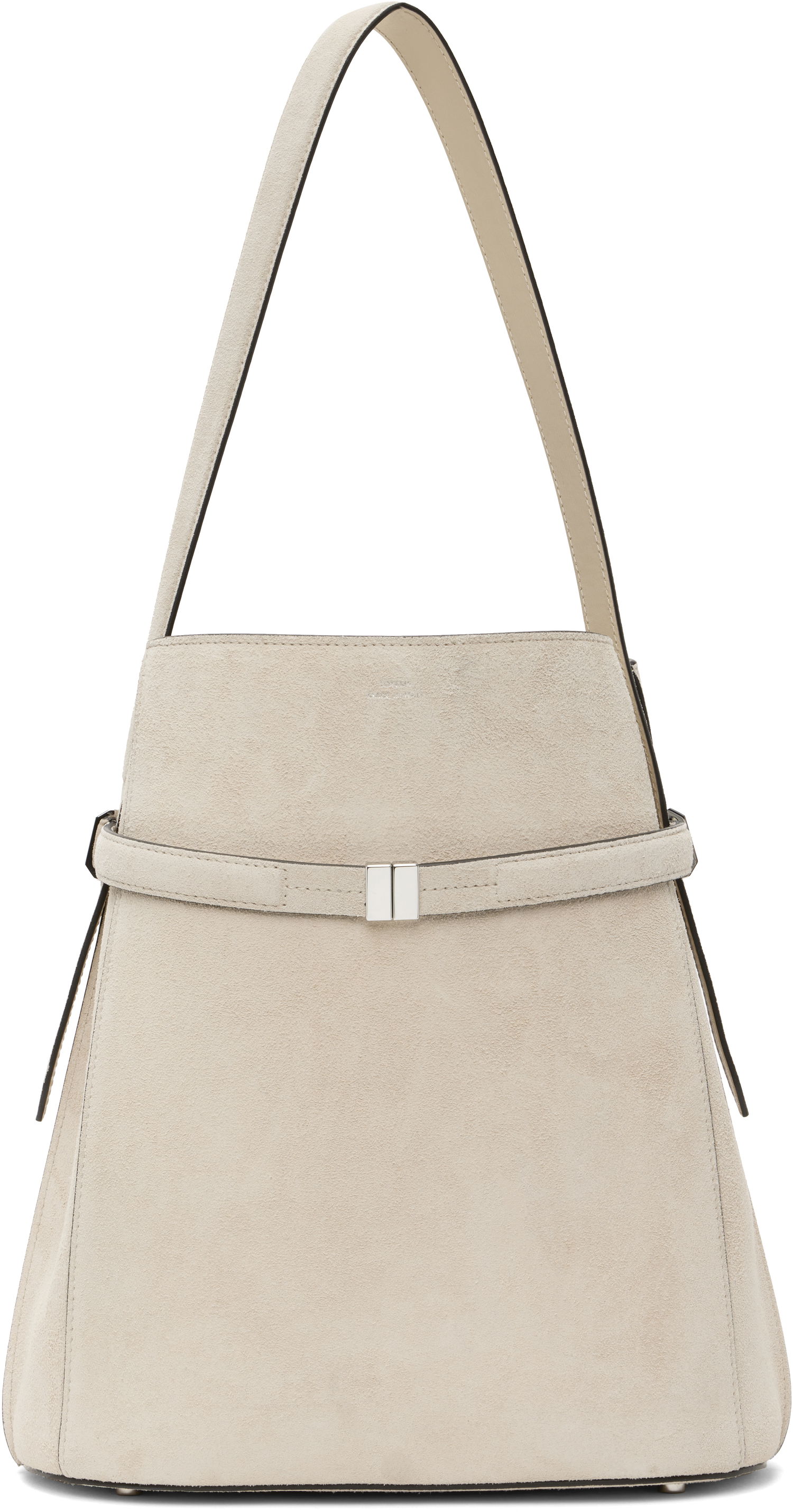 Дамска чанта TOTEME TOTEME Belted Suede Bucket Bag Бежово | 253-WAL0048-LE0004, 0
