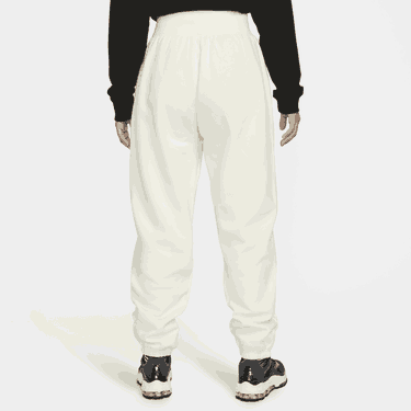 Спортни панталони Nike Sportswear Phoenix Fleece High-Waisted Бяло | DQ5887-133, 4