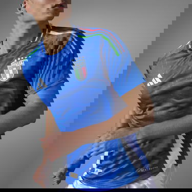 Фланелка adidas Originals FIGC H JSY AU 2024 Синьо | in0658, 11