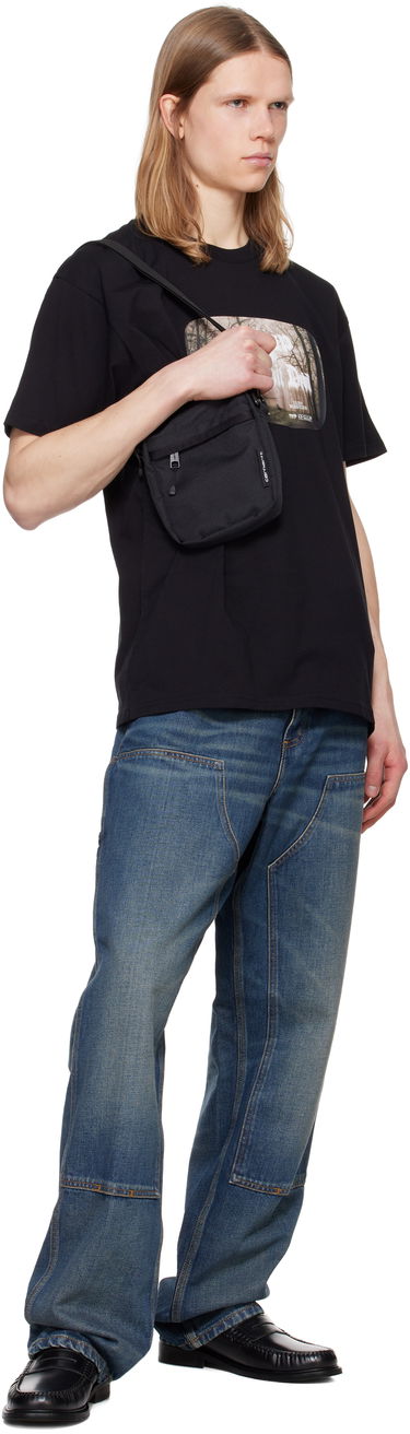 Чанта през рамо Carhartt WIP Clapton Shoulder Bag Черно | I034458, 3