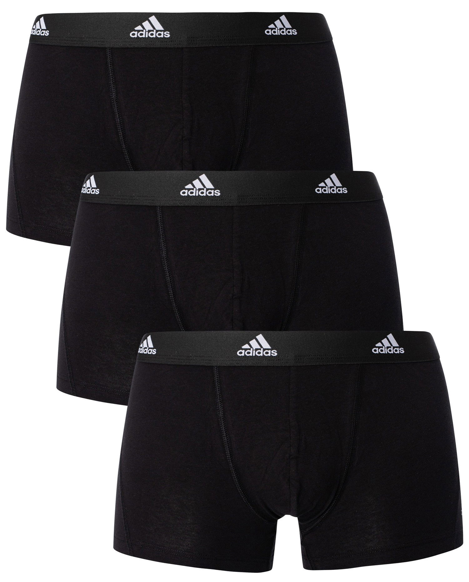 Боксерки adidas Originals Active Flex Boxers - 3 pack Черно | 4a1m02, 0