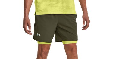 Къси панталони Under Armour Launch 7'' 2v1 Зелено | 1361497-390, 1