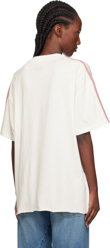 Тениска Ksubi Ksubi 'Genuine' Boyfriend Short Sleeve T-Shirt Бяло | WPF25TE007, 2
