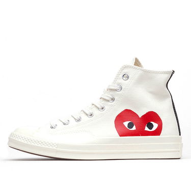 Кецове и обувки Converse Comme des Garçons x Chuck Taylor All Star Hi "Milk" Бежово | 150205C, 1