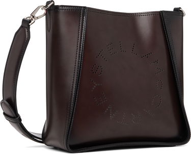 Чанта през рамо Stella McCartney Stella McCartney Logo Square Crossbody Bag Бургунди | 7B0175WP0625, 1
