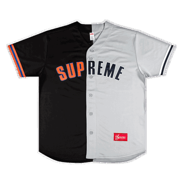 Фланелка Supreme Don't Hate Baseball Jersey Сиво | SS21KN11 BLACK, 0
