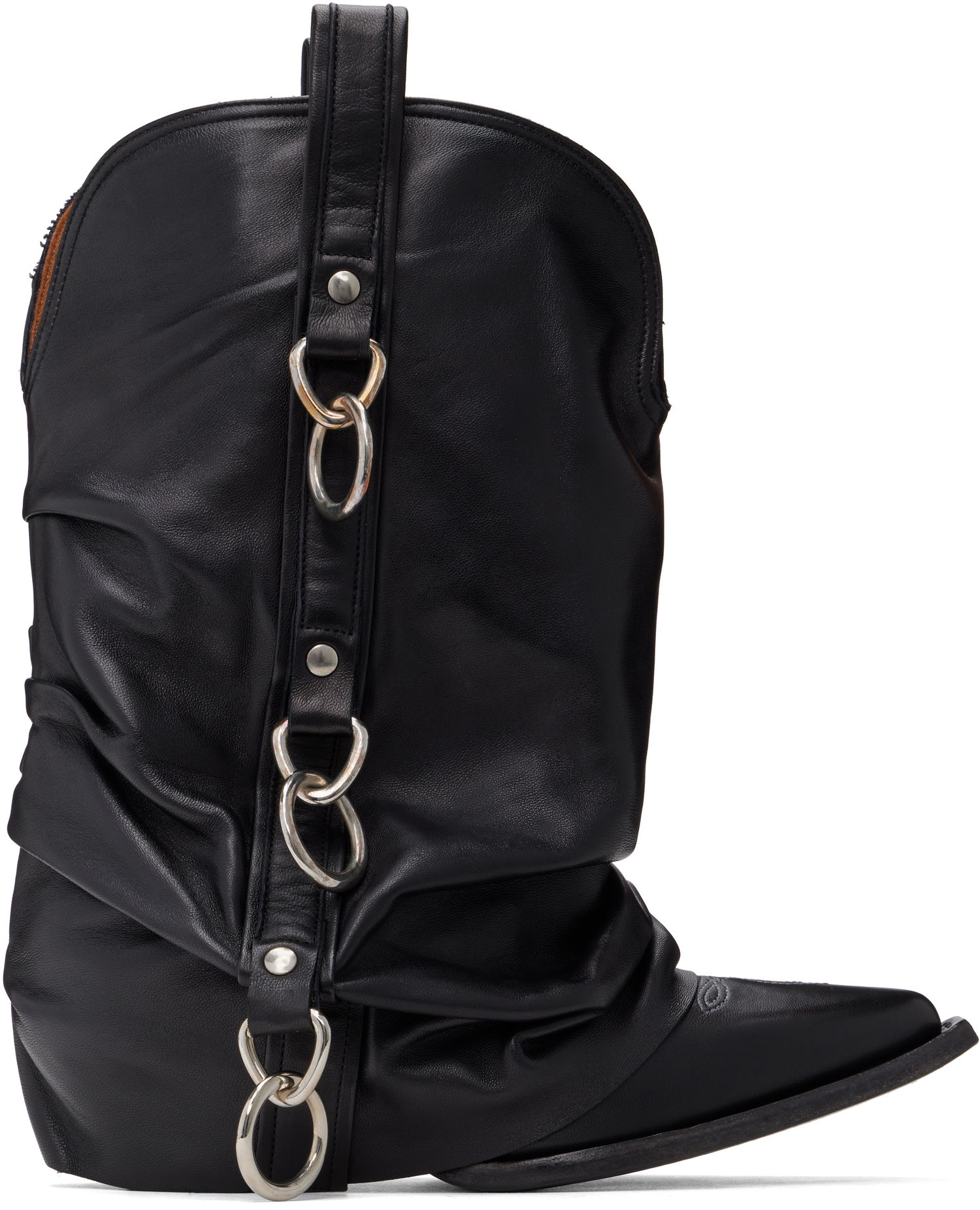 Облекло R13 R13 Harness Low Rider Cowboy Boots Черно | R13WS064-S152A, 0