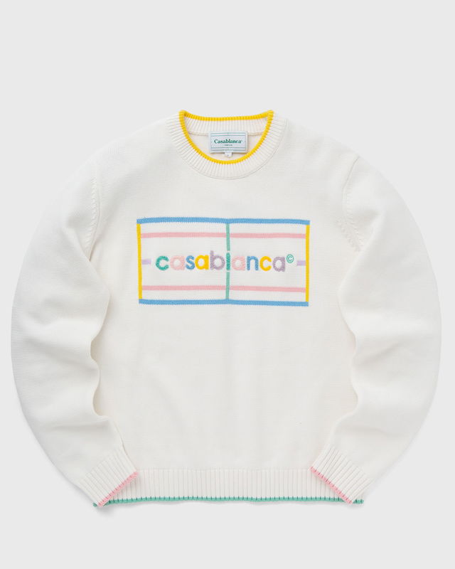 PASTEL COURT EMBROIDERED SWEATER