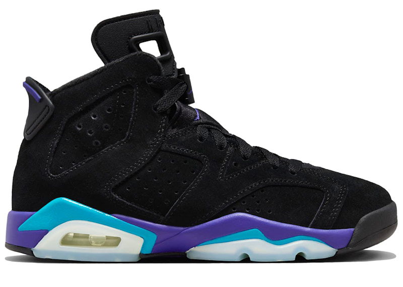 Кецове и обувки Jordan Air Jordan 6 Retro Aqua Черно | 384665-004, 0