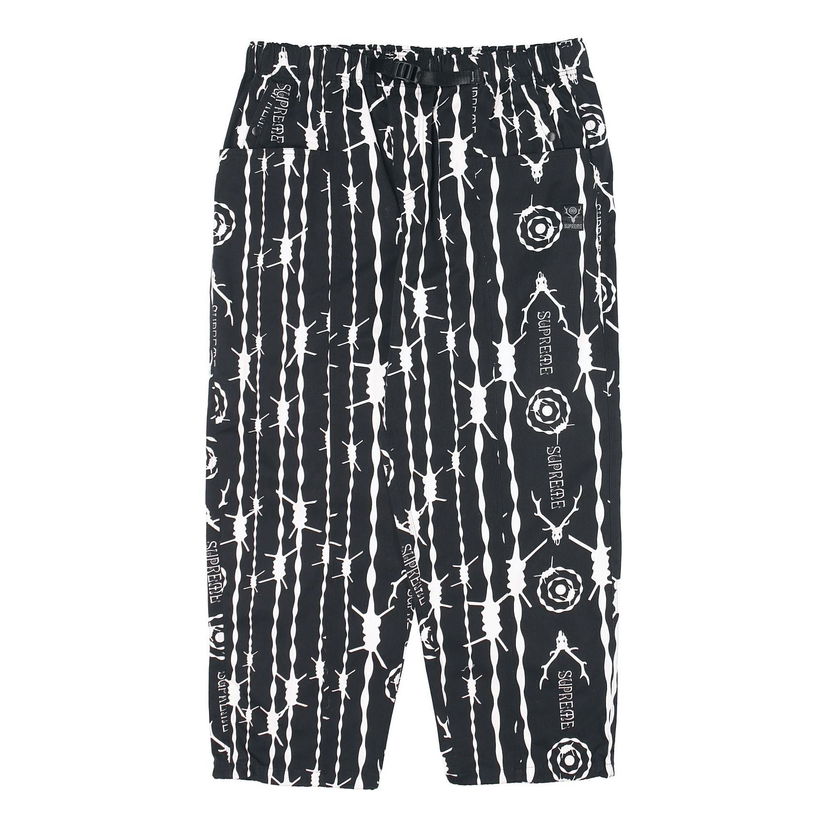 Карго панталони Supreme SS21 SOUTH2 WEST8 Belted Pants Черно | SUP-SS21-650