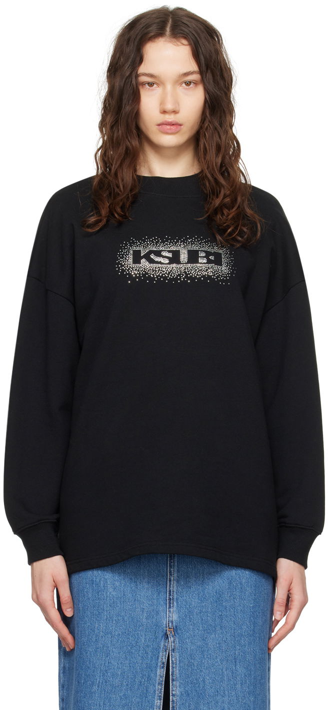 Суитчър Ksubi 'Sott Burst' Sweatshirt Черно | WPS24FL002