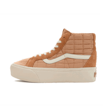 Кецове и обувки Vans Joe Freshgoods x Sk8-Hi Reissue Platform VLT LX "Caramel" Кафяво | VN0007PWCAM1, 0