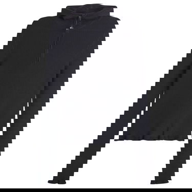 Суитчър Cecilie Bahnsen Cecilie Bahnsen Belma Merino Knit Ribbed Hoodie Черно | 425KNI50006, 1