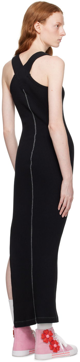 Pокля Moschino Moschino Jeans Overall Maxi Dress Черно | 0450 8266, 2