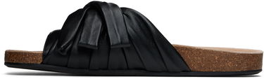 Кецове и обувки JW Anderson JW Anderson Bow Flat Sandals Черно | SN0103-LA0161, 2