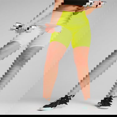 Къси панталони Puma Puma ShapeLuxe Seamless High-Waisted 6" Short Tights Жълто | 524386-39, 2