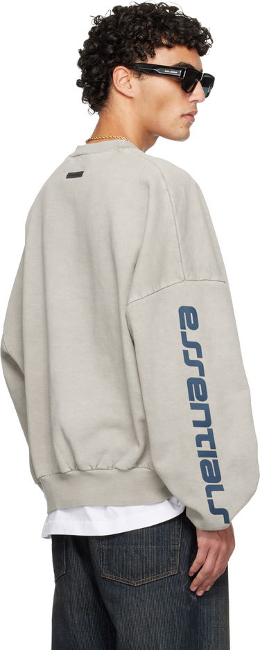 Суитчър Fear of God ESSENTIALS Holiday Heavy Fleece Cropped Relaxed Sweatshirt Бежово | 192HO256891F, 2