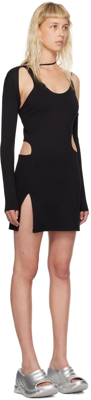 Pокля HELIOT EMIL Cutout Long Sleeve Mini Dress Черно | HE_W_11_025_P04_BLK01, 1