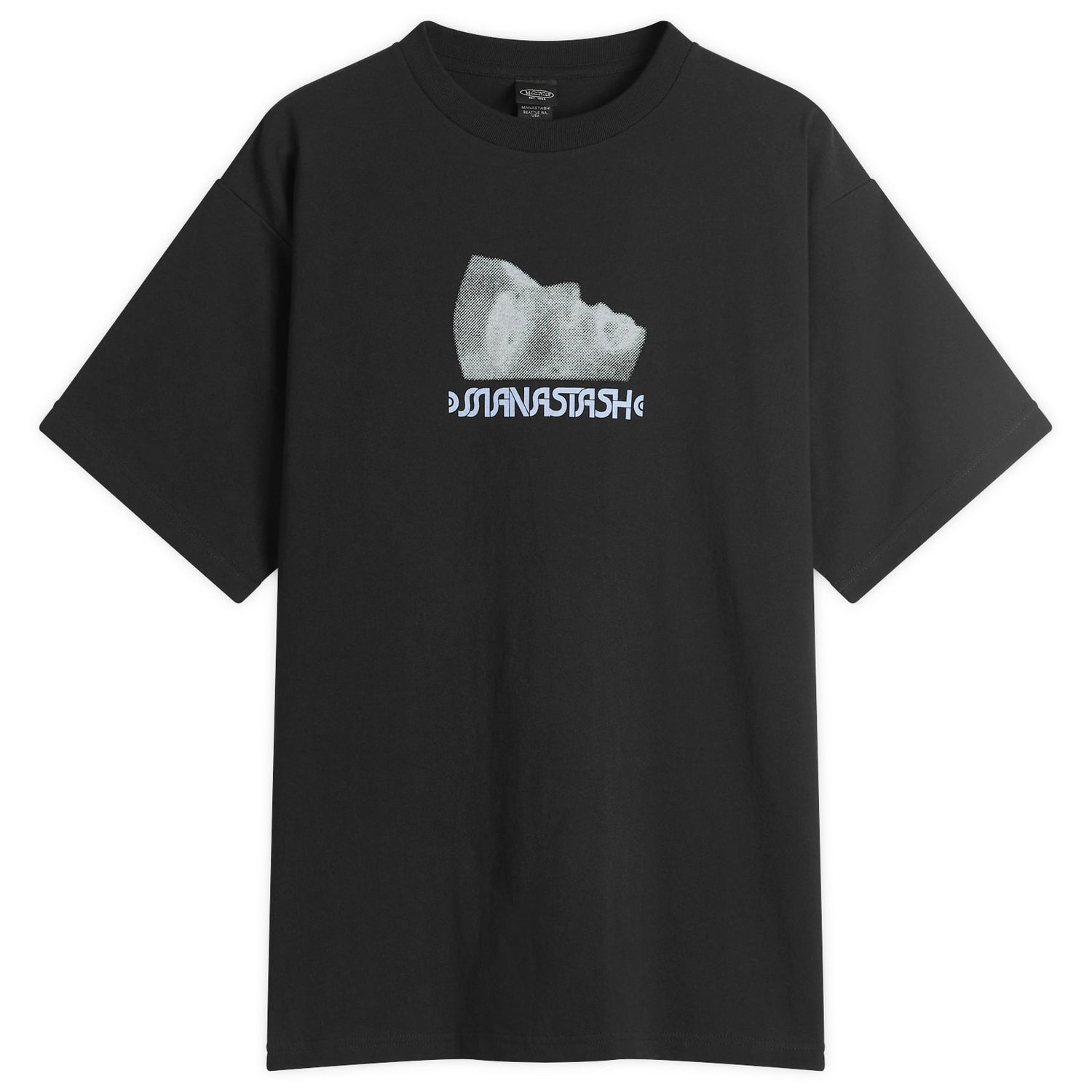 Тениска Manastash Manastash Citee Timescape T-Shirt, Size Large Черно | 7925134001-010, 0