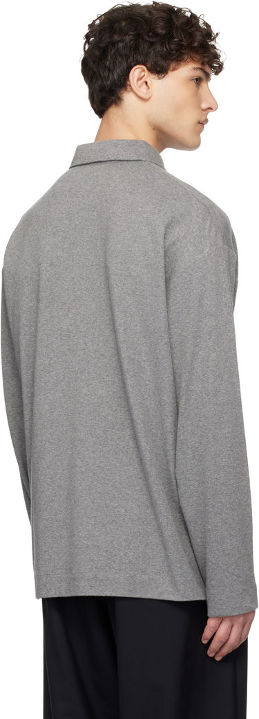 Поло тениска The Row The Row Olafur Polo Shirt Сиво | 814-K621, 2