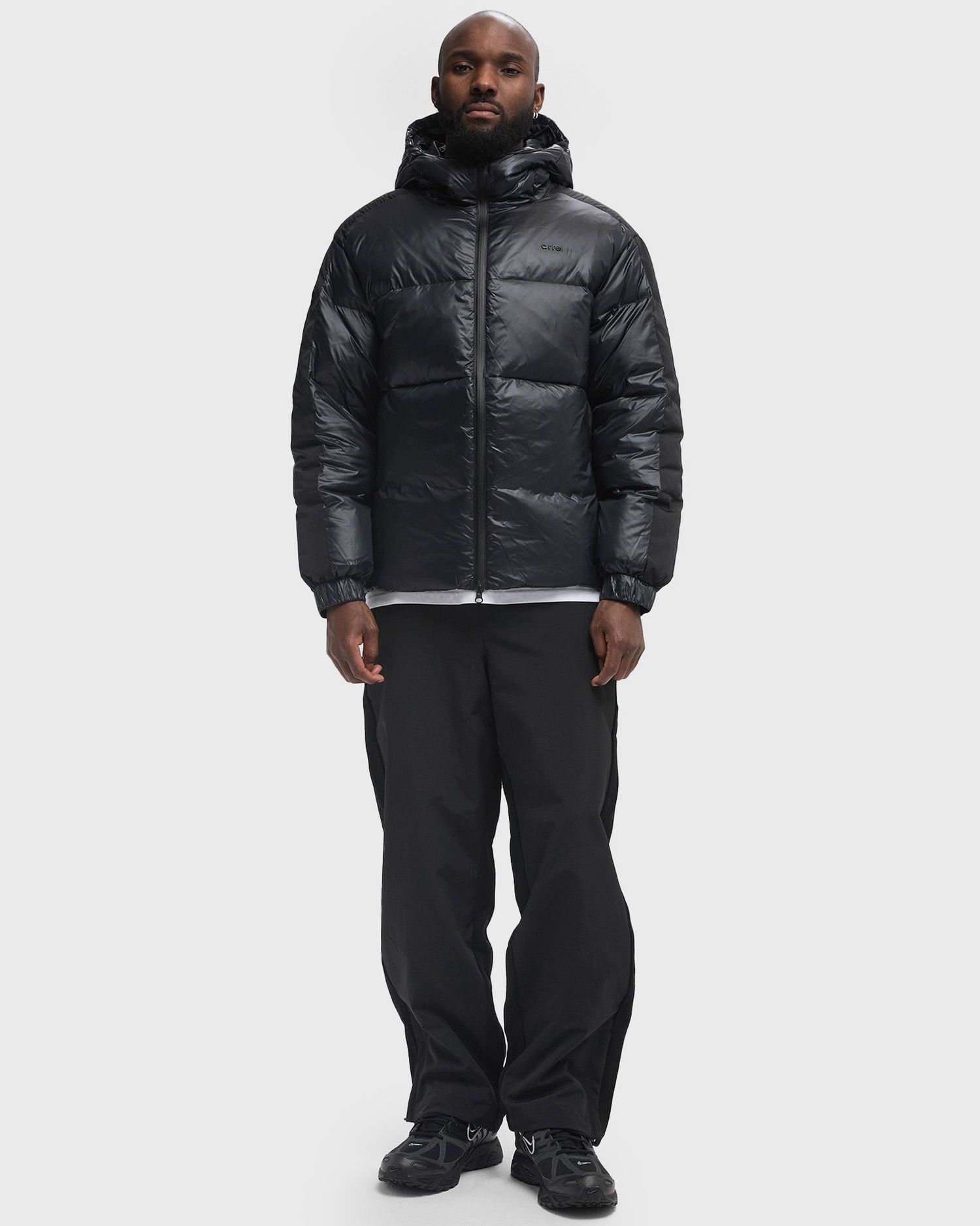 Пухо яке Arte Antwerp Shiny Puffer Jacket Черно | AW24-077J-BLACK, 1